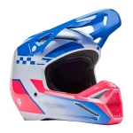 Fox V1 Collect MX Helmet Blue/Pink