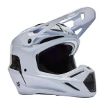 Fox V3 RS Fracture Carbon MX Helmet White