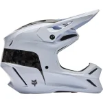 Fox V3 RS Fracture Carbon MX Helmet White