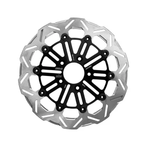 Kodlin by SBS '10-spoke' Brake Rotor Front Polished