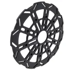 Kodlin by SBS '10-spoke' Brake Rotor Rear Black