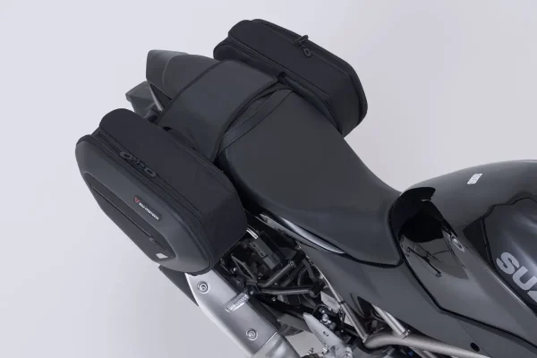 SW-Motech Pro Blaze H Saddlebag Set Black for Suzuki SV650 ABS 15-/SV650X 18-