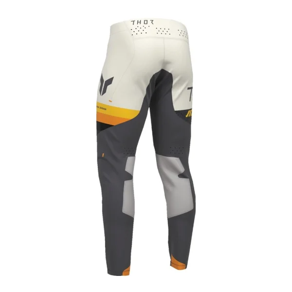 Thor Sportmode League MX Pants Anthracite/Yellow/Orange