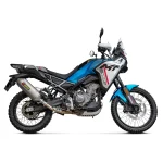 Akrapovic S-CF4SO2-HFTT Slip-On Line (Titanium) Muffler for CFMOTO 450MT 2024-