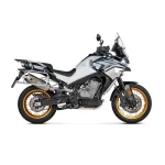 Akrapovic S-CF8SO4-HFTT Slip-On Line Muffler for CFMOTO 800MT 2025-