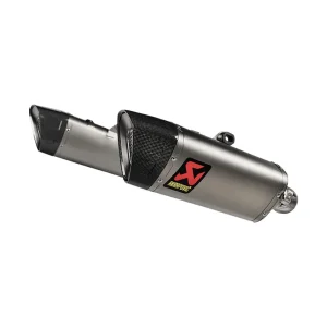 Akrapovic S-D6SO2-HAPLT Slip-On Line (Titanium) for Ducati Hypermotard 698 Mono/RVE 24-