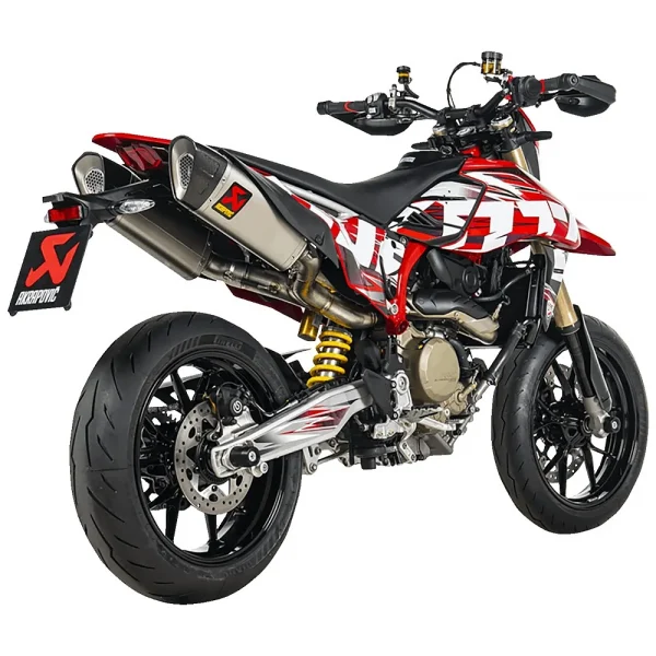 Akrapovic S-D6SO2-HAPLT Slip-On Line (Titanium) for Ducati Hypermotard 698 Mono/RVE 24-