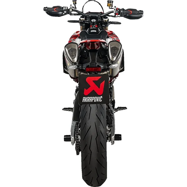 Akrapovic S-D6SO2-HAPLT Slip-On Line (Titanium) for Ducati Hypermotard 698 Mono/RVE 24-