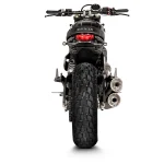Akrapovic S-D8SO6-ISSSBL Exhaust System Slip-On Line (SS) for Ducati Scrambler Urban Motard/Nightshift/Icon/Icon Dark/Desert Sled 21-22