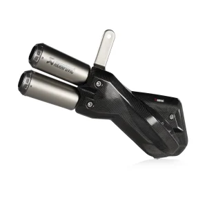 Akrapovic S-D9SO18-HIFFT Exhaust System Slip-On Line (Titanium) for Ducati Multistrada 950/950 S/V2/V2 S 21-23