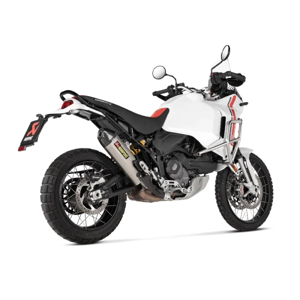 Akrapovic S-D9SO19-HJAT Exhaust System Slip-On Line (Titanium) for Ducati DesertX 22-23