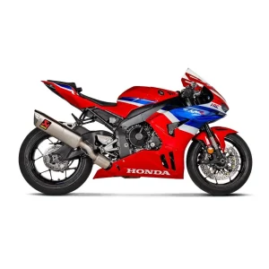 Akrapovic S-H10SO28-APLT/TD Slip-On Line (Titanium) for Honda CBR1000RR-R Fireblade SP 24-, Motoee.com