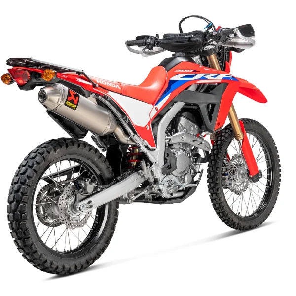 Akrapovic S-H3SO11-BNTA Exhaust Slip-On Line (Titanium) for Honda CRF300L/Rally 25