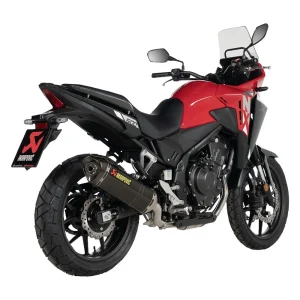 Akrapovic S-H5SO5-HRC Slip-On Line (Carbon) for Honda CB400/500X 24-, Motoee.com