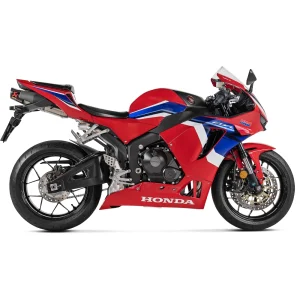 Akrapovic S-H6SO17-HACT Slip-On Line (Titanium) for Honda CBR600RR 24-, Motoee.com