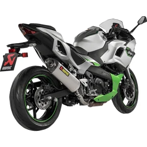Akrapovic S-K4SO9-HRT Slip-On Line (Titanium) for Kawasaki Ninja 7/Z7 Hybrid 24-, Motoee.com