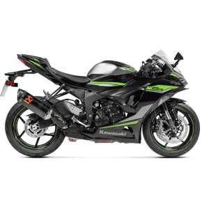 Akrapovic S-K6SO7-HZC/3 Slip-On Line (Carbon) for Kawasaki Ninja ZX-6R 09-, Motoee.com