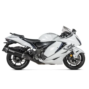 Akrapovic S-S13SO4-HRAATBL/1 Slip-On Line (Titanium) for Suzuki GSX 1300R Hayabusa 2021-, Motoee.com