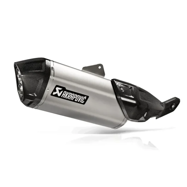 Akrapovic S-S8SO1-HAFT Slip-On Line (Titanium) for Suzuki V-Strom 800DE 22-