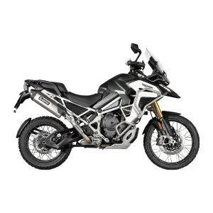 Akrapovic S-T12SO6-HJA Slip-On Line (Titanium) for Triumph Tiger 1200GT/Rally 22-, Motoee.com