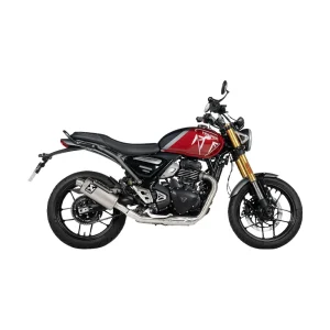 Akrapovic S-T4SO1-HDT Slip-On Line Muffler for Triumph Scrambler 400 X/Speed 400 2023-, Motoee.com