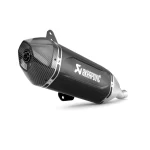 Akrapovic S-VE125SO4-HWSSBL Muffler Slip-On Line (SS) for Vespa GTS125/Super/SuperSport/SuperTech 2025-