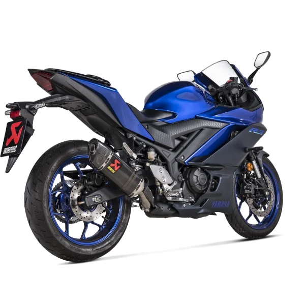 Akrapovic S-Y3SO5-HAPC Exhaust System Slip-On Line (Carbon) for Yamaha MT-03 22-23