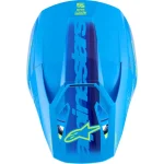 Alpinestars S-M3 Force MX Helmet Blue/Green