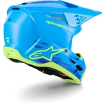 Alpinestars S-M3 Force MX Helmet Blue/Green