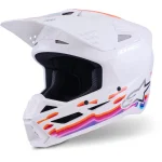 Alpinestars S-M3 Force MX Helmet White