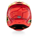 Alpinestars S-M3 Fray MX Helmet Red/Yellow