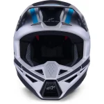 Alpinestars S-M3 Heat MX Helmet Black/Matte Silver