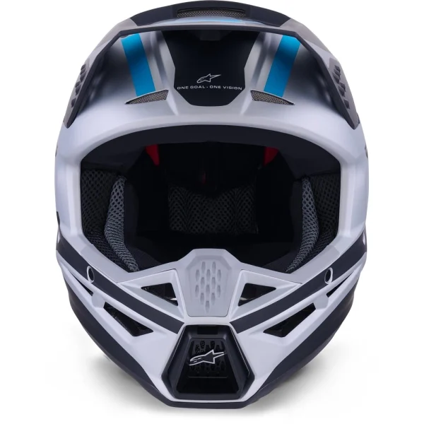 Alpinestars S-M3 Heat MX Helmet Black/Matte Silver