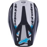 Alpinestars S-M3 Heat MX Helmet Black/Matte Silver
