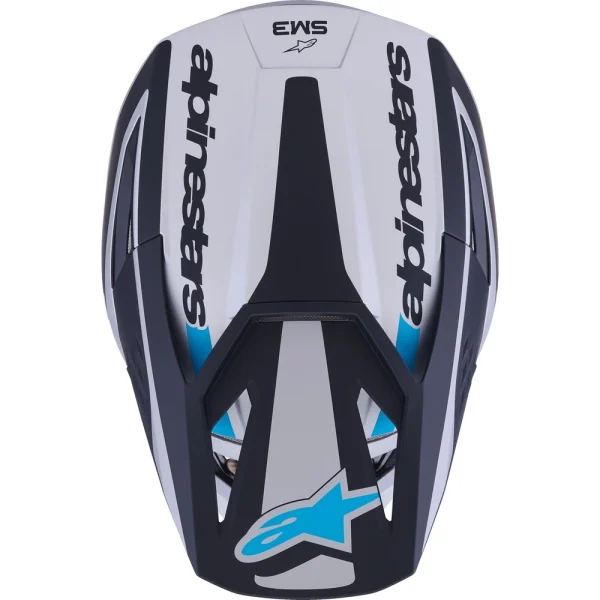 Alpinestars S-M3 Heat MX Helmet Black/Matte Silver