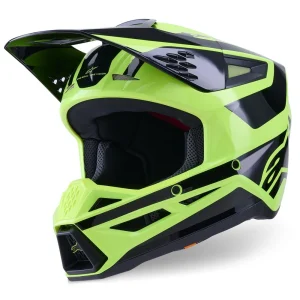 Alpinestars S-M3 Heat MX Helmet Yellow/Black