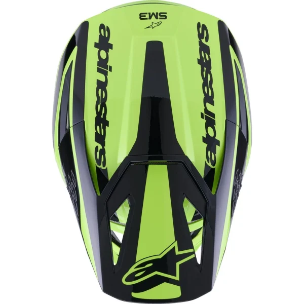 Alpinestars S-M3 Heat MX Helmet Yellow/Black