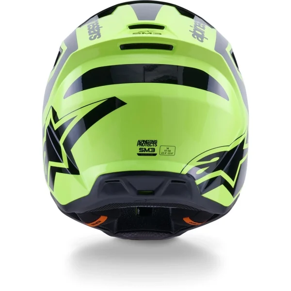 Alpinestars S-M3 Heat MX Helmet Yellow/Black