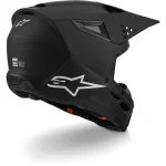 Alpinestars S-M3 MX Helmet Matte Black