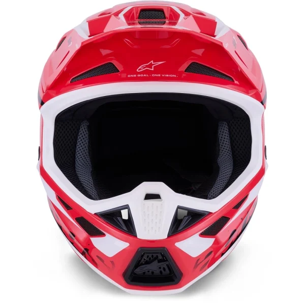 Alpinestars S-M7 Deed MX Helmet Red/Black