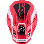 Alpinestars S-M7 Deed MX Helmet Red/Black