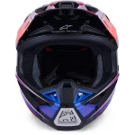 Alpinestars S-M7 Fuse MX Helmet Blue/Purple