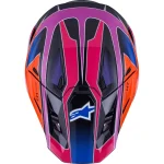 Alpinestars S-M7 Fuse MX Helmet Blue/Purple