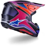 Alpinestars S-M7 Fuse MX Helmet Blue/Purple