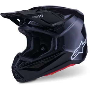 Alpinestars S-M7 MX Helmet Black