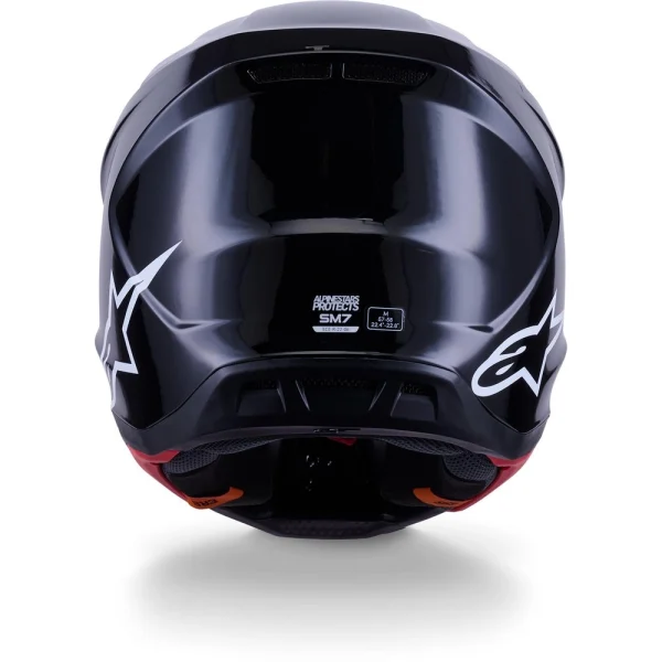 Alpinestars S-M7 MX Helmet Black