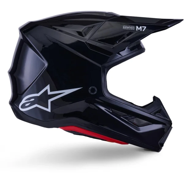 Alpinestars S-M7 MX Helmet Black
