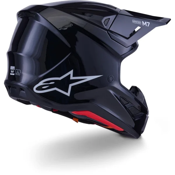 Alpinestars S-M7 MX Helmet Black