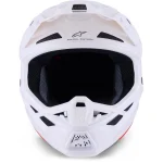 Alpinestars S-M7 MX Helmet White