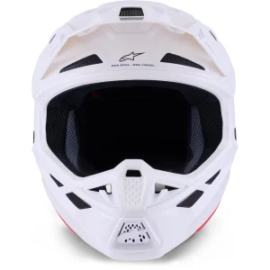 Alpinestars S-M7 MX Helmet White, Motoee.com